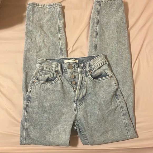 Pacsun light wash dad jeans - Picture 1 of 4